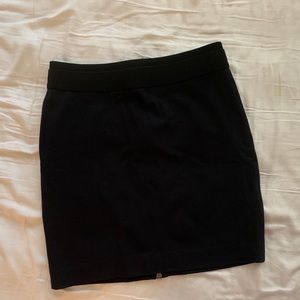 BCBGMaxAzria mini skirt with two-way zipper